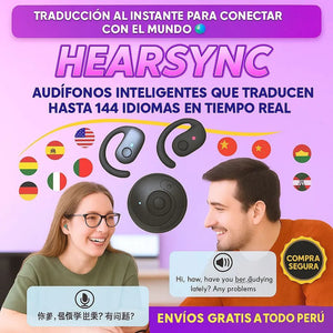 HearSync™ Tu Traductor de idiomas avanzado en tiempo real - EntregasYa